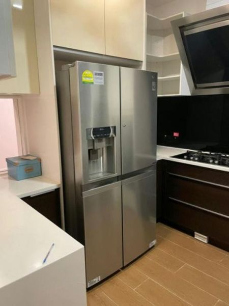 Kitchen - 7th Sense - 02 Bedroom Semi Furnished Apartment for Rent in Colombo 07 (A3211)-RENTED
