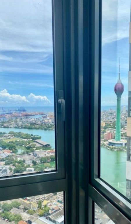 Bedroom - Luxury High-Floor Apartment for Rent at TRI-ZEN Residencies, Colombo 02