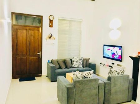 Living Room - (HH283) Furnished House for Sale in Kadawatha