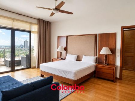 Bedroom - HAVELOCK CITY PENTHOUSE - 4 Bed Penthouse Leyards Tower Fully Furnished Sea View Apartment for SALE – Colombo 5 (AS-340)