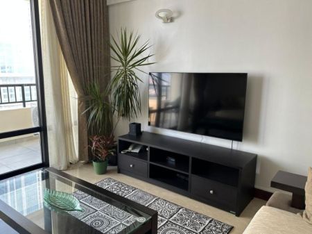 Living Room - RENT | Furnished 2-Bed Apartment | Crescat Residencies