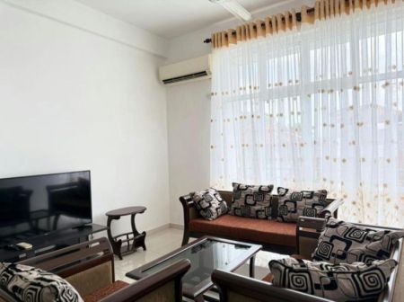 Living Room - Prime - 03 Bedroom Furnished Apartment for Rent in Kotte (A5592)