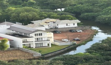 Waterfront land