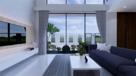 Living Room - Constructions of Super Luxury House with 4 Bedrooms 2 Bathrooms 