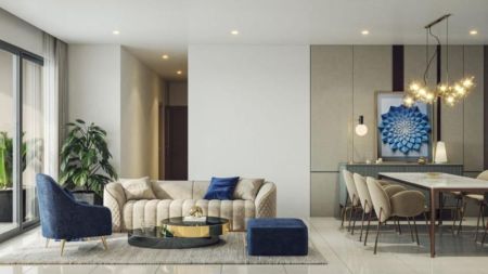 Living Room - The Colombo Border by Prime Residencies - 02 Rooms Apartment for Sale - EA735