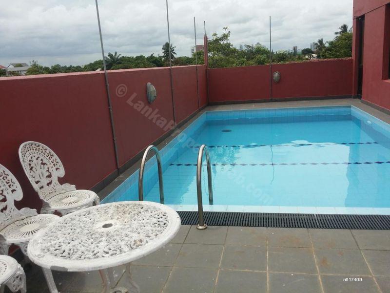 Pool - House for rent in Colombo 7