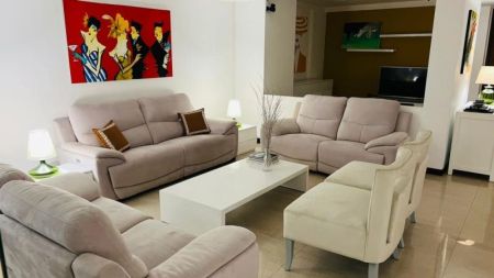 Living Room - 4 BR Apartment Sale in Monarch Colombo 3 - PDA210