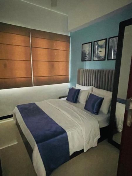 Bedroom - Trizen 2 bedrooms fully furnished apartment at Colombo 2 -Rent 