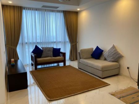Living Room - Capital Twin peaks 3 bedrooms converted to 2 bedrooms spacious apartment at Capital Twin peaks Colombo 2 