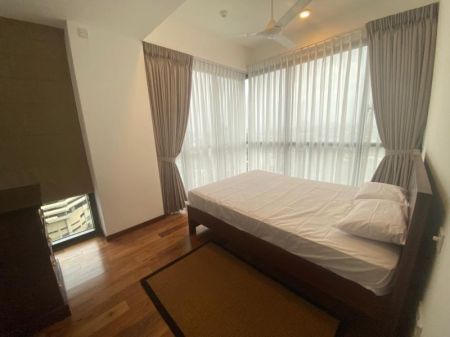 Bedroom - Capital Twin peaks 3 bedrooms converted to 2 bedrooms spacious apartment at Capital Twin peaks Colombo 2 