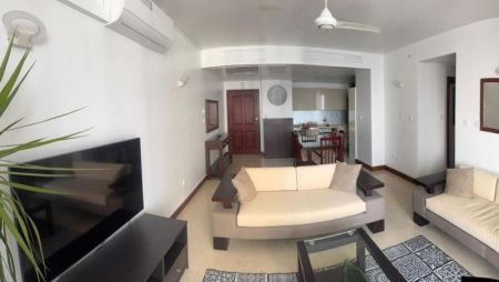 Living Room - Furnished Apartment for Rent in Crescat Residence Colombo 3