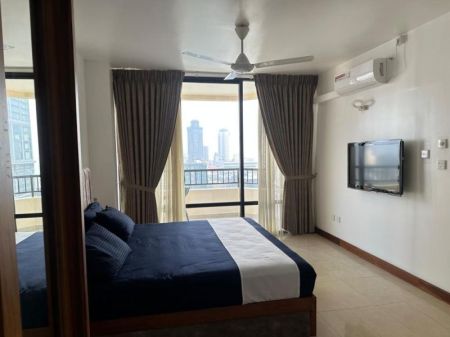 Bedroom - Furnished Apartment for Rent in Crescat Residence Colombo 3