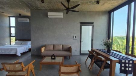 Living Room - 02 Bedroom Furnished Apartment for Rent in Rajagiriya (A6161)