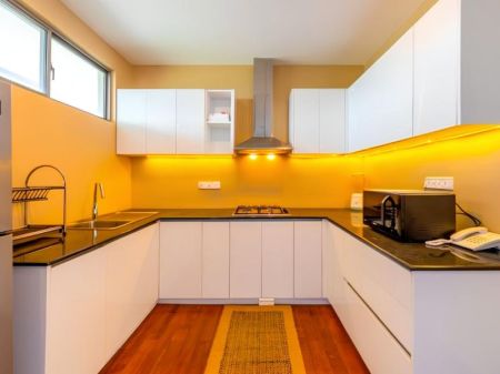 Kitchen - Apartment for Sale in Oceanfront Condominium, Galle