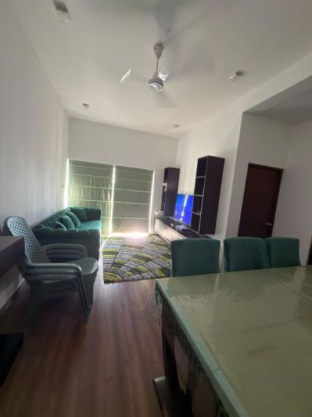 Living Room - Canterbury/Full Golf Course views/ground floor/03beds/furnished/for sale in Piliyandala.