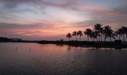 Beachfront land