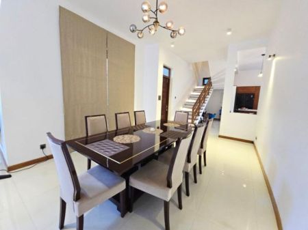 Dining room - Architect Design Luxury 3 Story House For Sale in Thalawathugoda