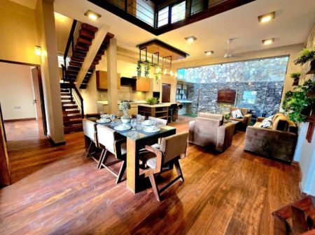 Living Room - Modern Design Luxury 2 Story House For Sale in Thalawathugoda
