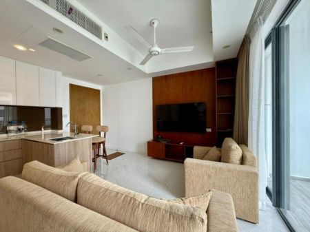 Living Room - capital twin peaks 2 bedrooms furnished apartment rent -Colombo 2 