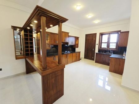 Kitchen - Modern Designed Luxury 3 Story House For Sale In Boralesgamuwa 