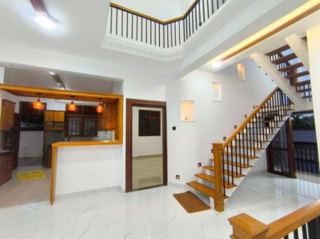 Living Room - Newly Build Luxury 3 Story House For Sale in Malabe