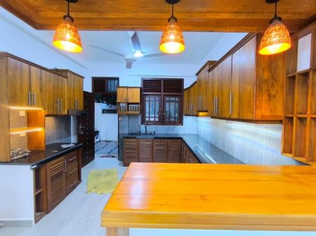 Living Room - Newly Build Luxury 3 Story House For Sale in Malabe