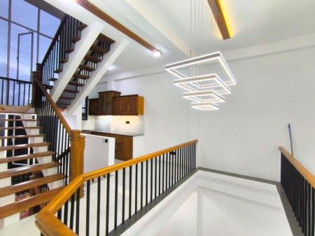 Living Room - Newly Build Luxury 3 Story House For Sale in Malabe