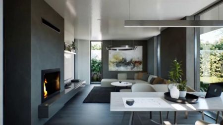 Living Room - Luxury 2 Bedroom Villa in Habaraduwa for Rs. 14.6 million / Rs. 146 Laks / 43500 USD /Construction Cost