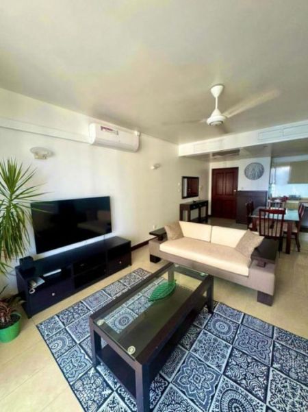 Living Room - Crescat - 02 Bedroom Furnished Apartment for Rent in Colombo 03 (A5596)-RENTED