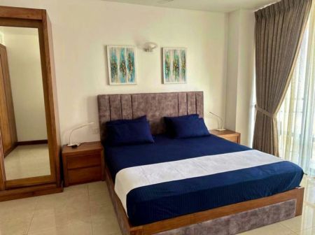 Bedroom - Crescat - 02 Bedroom Furnished Apartment for Rent in Colombo 03 (A5596)-RENTED