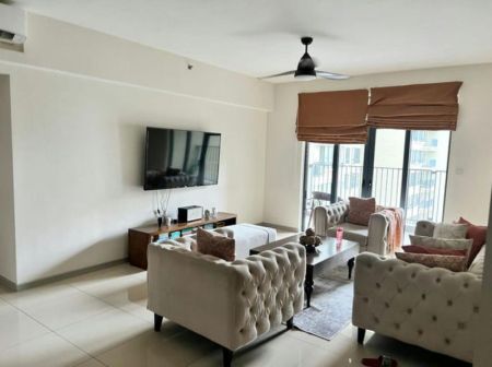 Living Room - Havelock City - 04 Bedroom Furnished Apartment for Sale in Colombo 05 (A6045)