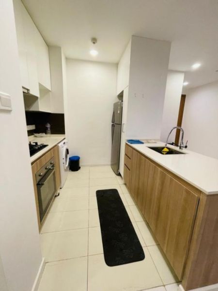 Kitchen - capital twin peaks 2 bedrooms furnished apartment rent -Colombo 2 