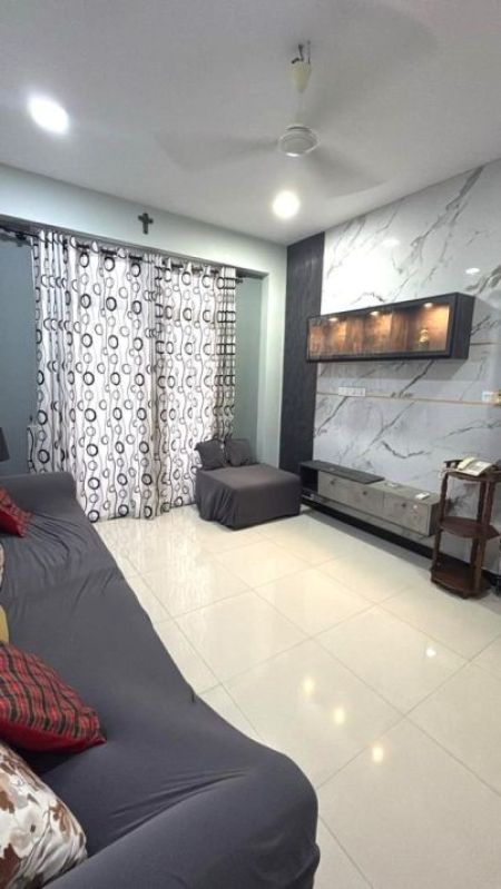 Living Room - Fully Furnished Modern Apartment for Sale at Star Mount Residences, Mount Lavinia