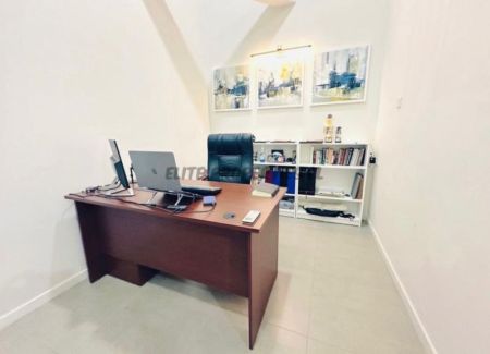 Kitchen - A modern 4-bedroom, 3-bathroom commercial/residential house located on a quiet lane 