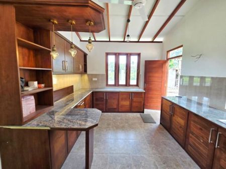 Kitchen - Newly Build Luxury Two Story House For Sale In Homagama.