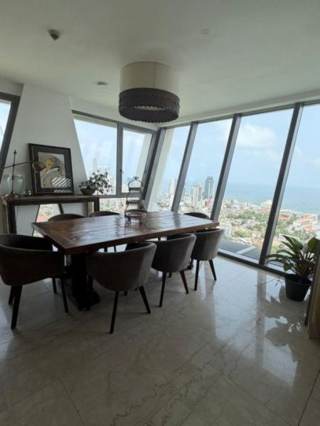 Dining room - Altair: 4 Bedroom apartment for rent in Colombo 2 for Rs. 1.35 million (per month)