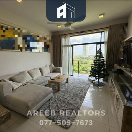 Living Room - AR021 – 3 Bedroom Apartment for Rent (The Verge Apartments, Kotte)