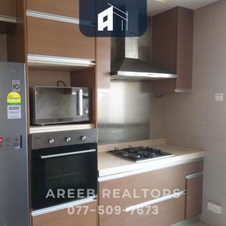 Kitchen - AR024 – 3 Bedroom Apartment for Rent (Davidson Tower, Colombo 05)