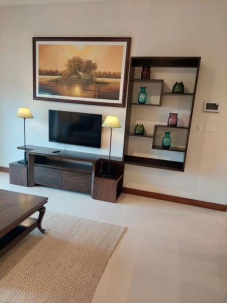 Living Room - The Grand - 02 Bedroom Furnished Apartment for Rent in Colombo 07 (A2849)-RENTED