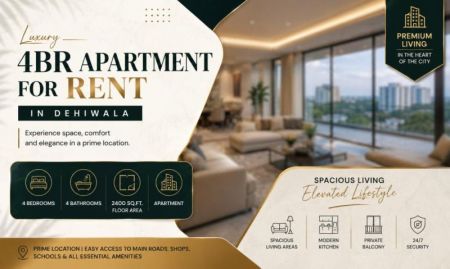 Living Room - (NAR674) 4BR Apartment for Rent in Dehiwala