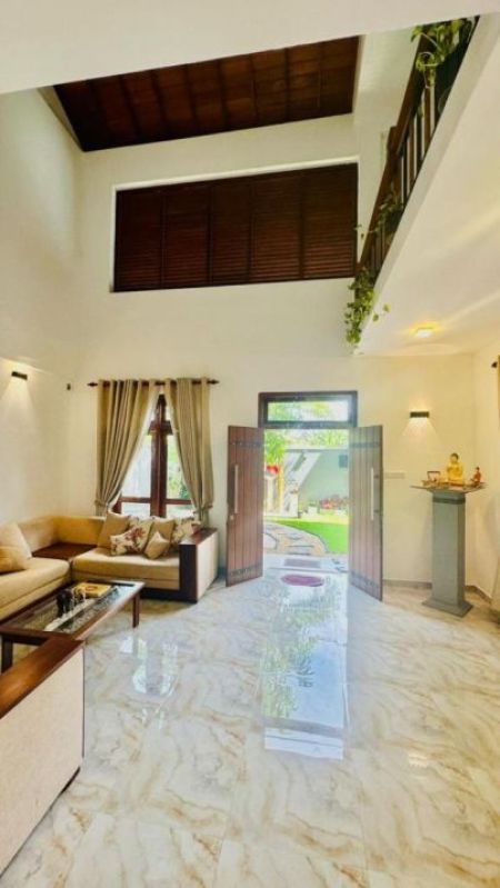 Living Room - (AH86) Architect Designed Three Storey House for Sale in Piliyandala