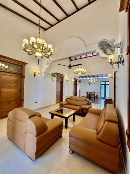 Living Room - 05 Bedroom Furnished 02 Storied House for Sale in Nugegoda (A4588)