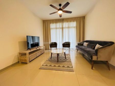 Living Room - Havelock City - 03 Bedroom Furnished Apartment for Rent in Colombo 05 (A368)-RENTED