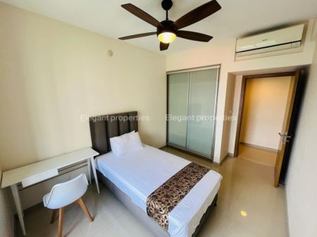 Bedroom - Havelock City - 03 Bedroom Furnished Apartment for Rent in Colombo 05 (A368)-RENTED