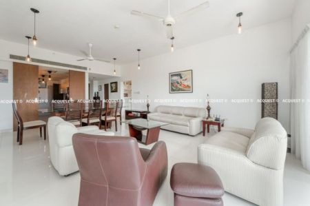 Living Room - Apartment for Rent - Clearpoint Residencies - Rajagiriya | LKR 600,000