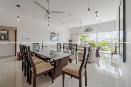 Dining room - Apartment for Rent - Clearpoint Residencies - Rajagiriya | LKR 500,000