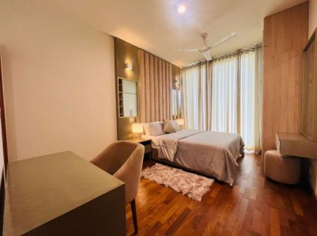 Bedroom - The Grand - 02 Bedroom Furnished Apartment for Rent in Colombo 07 (A2333)-RENTED