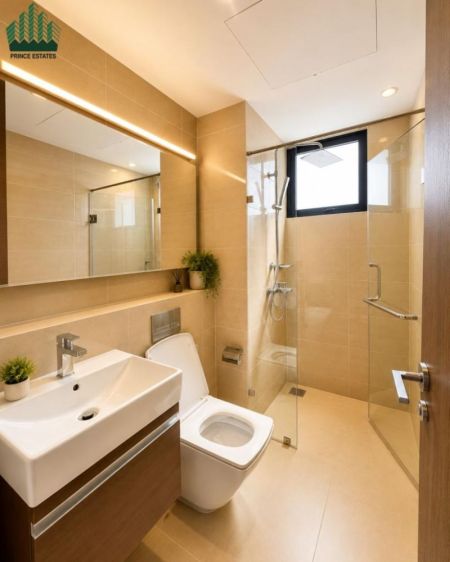 Bathroom - 3BR Fully Furnished Apartment for Rent – Marina Square, Colombo | Ideal for Expats & BPO Professionals