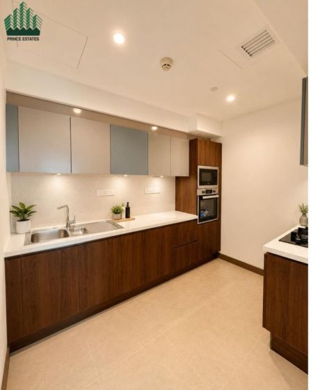 Kitchen - 3BR Fully Furnished Apartment for Rent – Marina Square, Colombo | Ideal for Expats & BPO Professionals