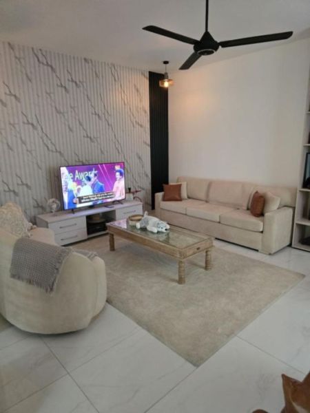 Living Room - Fully Furnished 3 Storied House with 8 Perches Land at Piliyandala